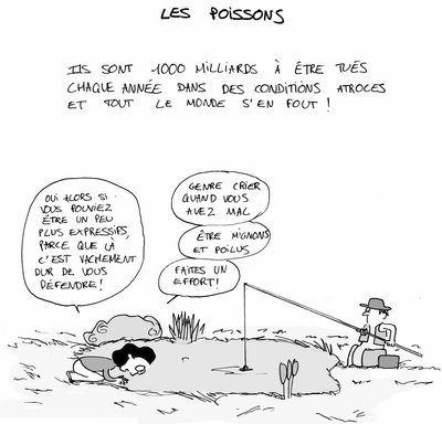 "Ressemblez-nous donc un peu plus!", dessin de Insolente Veggie